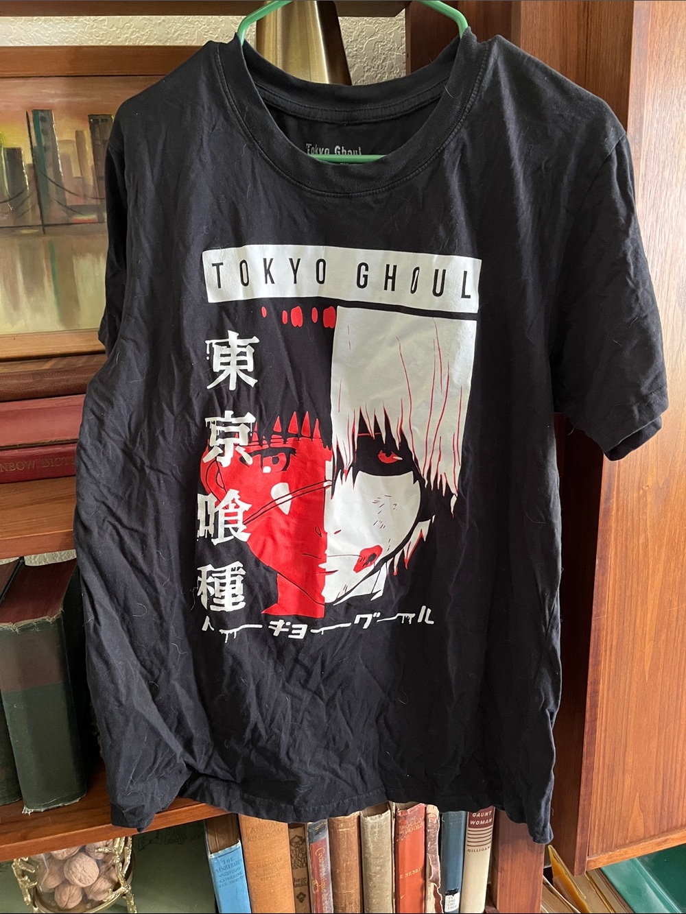 Tokyo Ghoul Kaneki Graphic Tee - Black